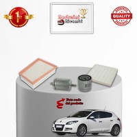 Wartungsset 4 Filter Renault Megane III 1.6 16V 82KW 111PS Ab 2008