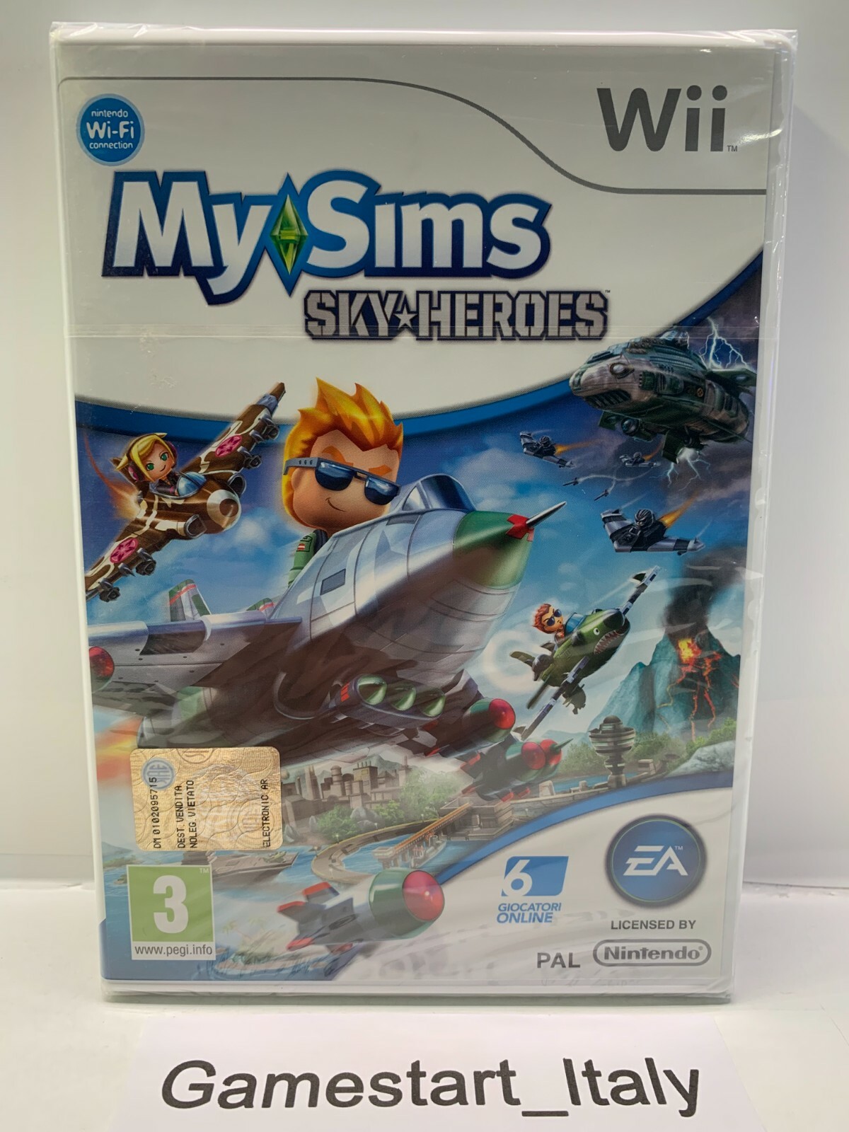 MY SIMS SKY HEROES - NINTENDO WII - GIOCO NUOVO SIGILLATO PAL VERSION