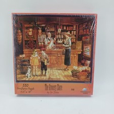 Suns Out "The Grocery Store" by Lee Dubin 550 Piece Jigsaw Puzzle 15.5" x 18 New