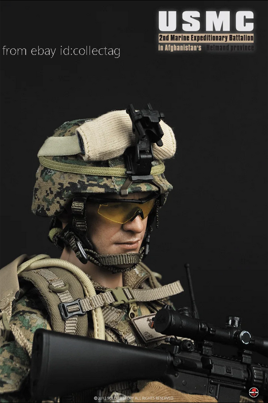 １／６ Solders Story SS066 USMC 第2海兵遠征大隊 Soldierstory 1/6 Ss063 Usmc United States Marine Corps