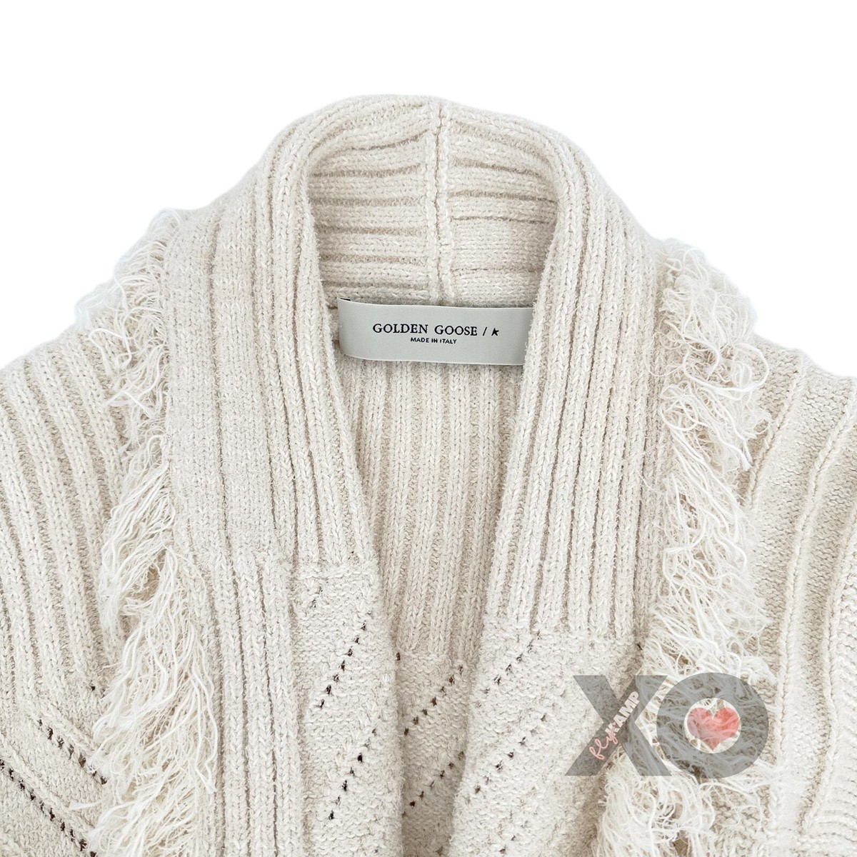 トップス GOLDEN  JOURNEY WS BELTED KNIT C/D JOURNEY WS BELTED KNIT C/D