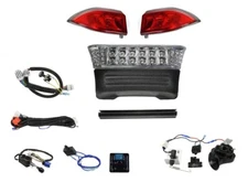 Club Car Precedent Street Legal LED Light Kit (2008-2023) (12V-48V)