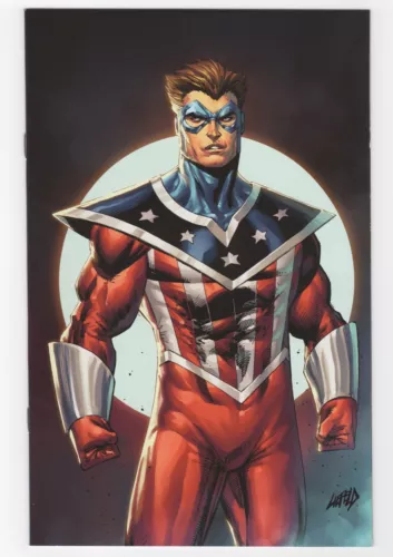 Mighty Crusaders: The Shield #1 Rob Liefeld Virgin Variant NM  *Limited to 250*