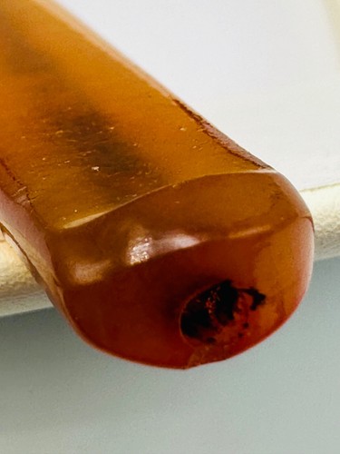 Vintage Amber Gilding Mouthpiece cigarette holder Kaliningrad USSR - Picture 6 of 15