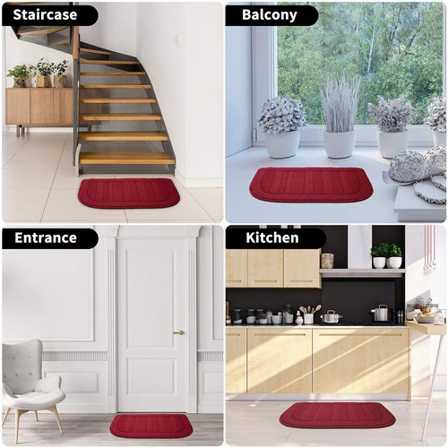 30x18 Inch Kitchen Rug Mat, Durable Anti-Slip Absorbent Dirt-Resistant Kitchen - Picture 4 of 8