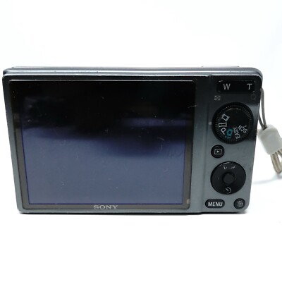 Sony Cyber-shot DSC-W370 14.1MP Digital Camera - Black for sale