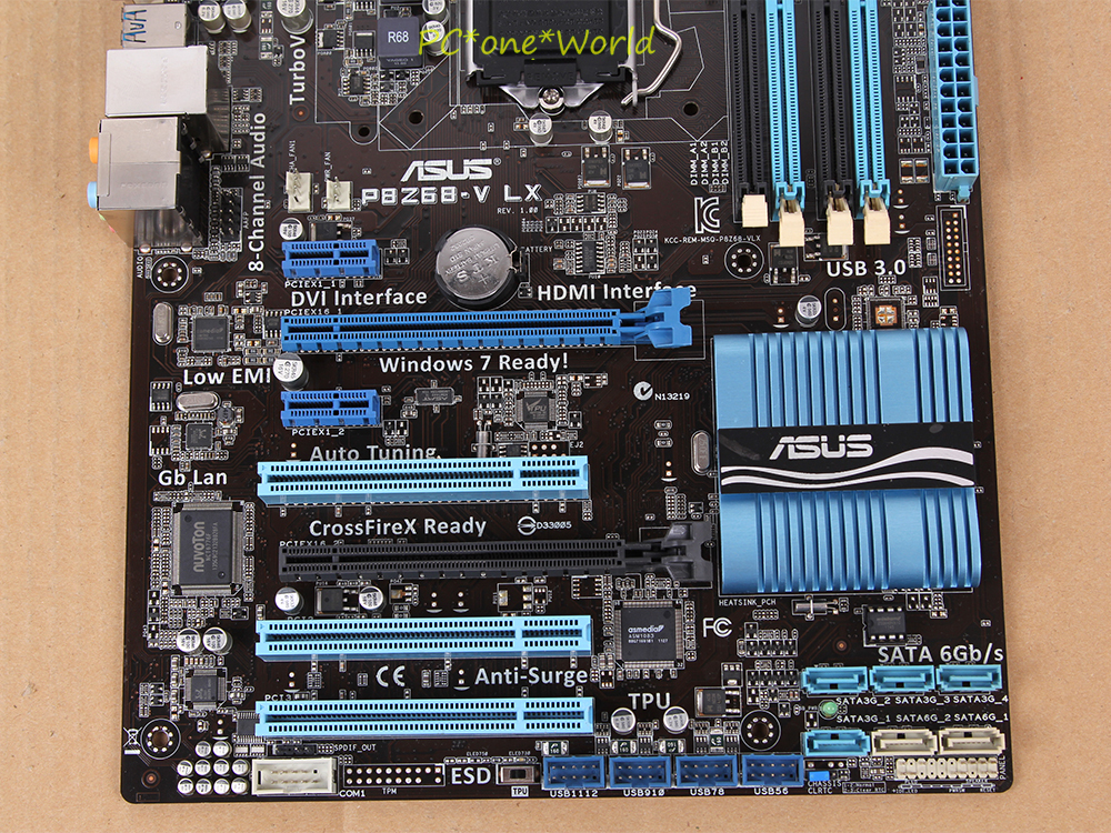 ASUS P8Z68-V LX motherboard Socket 1155 DDR3 Intel Z68 100
