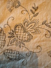 Nappe à broder 130x160 cm environ