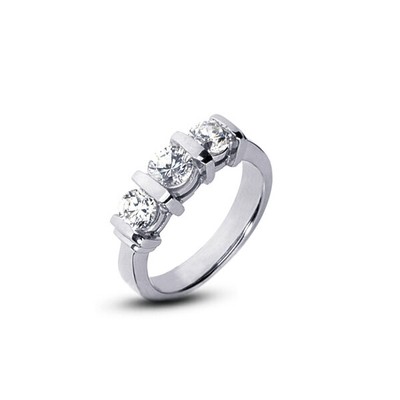 1/2ct E SI1 Round Natural Certified Diamonds 18k Gold Classic Engagement Ring