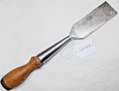 Chisel, P.S. & W 1-15/32" Wide Cut Vintage Woodworkers Chisel, USA - Picture 3 of 6