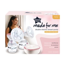 Tommee Tippee Made for Me Double Electric Breast Pump USB Rechargeable Portable