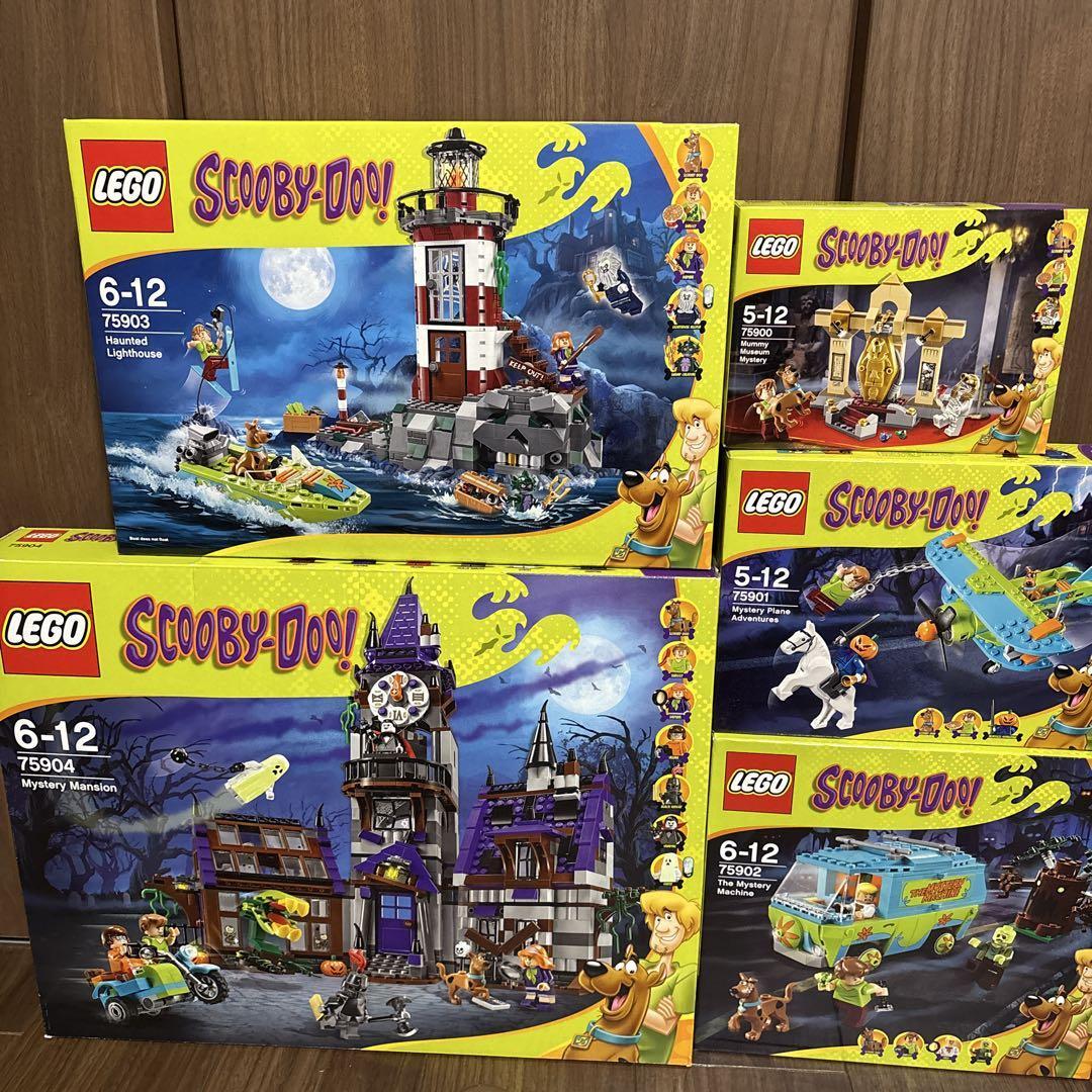 LEGO Scooby-Doo Complete Collector Sets of 75900 75901 75902 75903