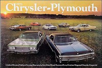 1973 Chrysler Sales Katalog Newport Neu Yorker Imperial Stadt N Land Prospekt