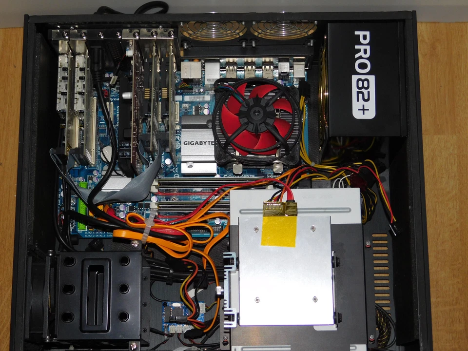 Origen AE S16T GA-EP45-UD3LR 8GB RAM Q9550 500GB SSD BD-RE Win 10 HTPC Computer - Bild 2 von 4