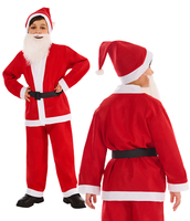 Rubies Kinder Santa Weihnachtsmann KostüM Rot Polyester Fancy Dress