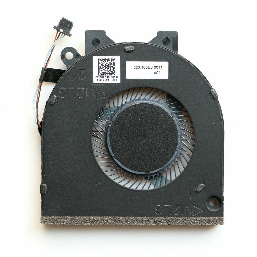 Genuine Dell Vostro 14 5481 P92G001 Laptop CN-0G0D3G CPU Cooling Fan Genuine Dell Vostro 14 5481 P92G001 Laptop CN-0G0D3G CPU Cooling Fan