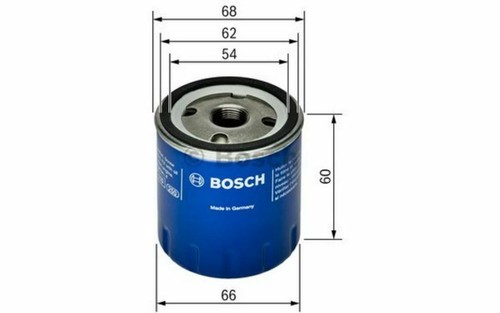 Bosch 0 451 104 025 Renault Twingo Clio Modus Kangoo Wind Oil Filter - Picture 4 of 4