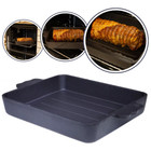 Plat a rôtir / Plaque de four en Fonte émémaillée 32,5 x 30,2 x 5,2Hcm LUNAWAY