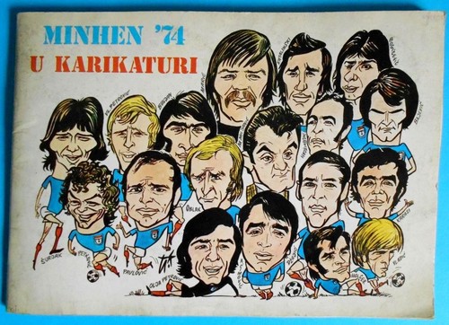 MURDOCH Celtic FC Scotland MUNICH 74 IN CARICATURE football card WORLD CUP 1974 - Picture 3 of 3