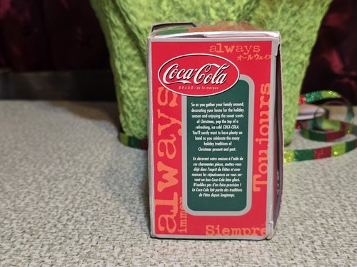 Coca-Cola Christmas Ornament Trim A Tree Collection Polar Bear Bottle With Coke - Picture 2 of 8
