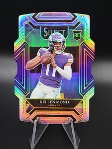 2021 Panini Select Kellen Mond Rookie #264 Club Level Die-Cut Silver Prizm!