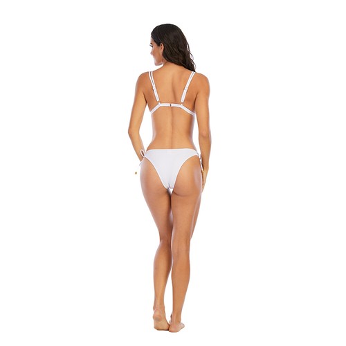 Womens Low Waist Bikini Bottom Swimwear Briefs Beachwear Sexy Side Tie Thongs - Picture 7 of 15