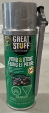 GREAT STUFF 99112849 Smart Dispenser Pond & Stone, 12 oz, Black