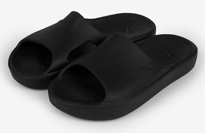 Puma Men Shilbul Cat Slipper Running Shoes Black Casual Beach