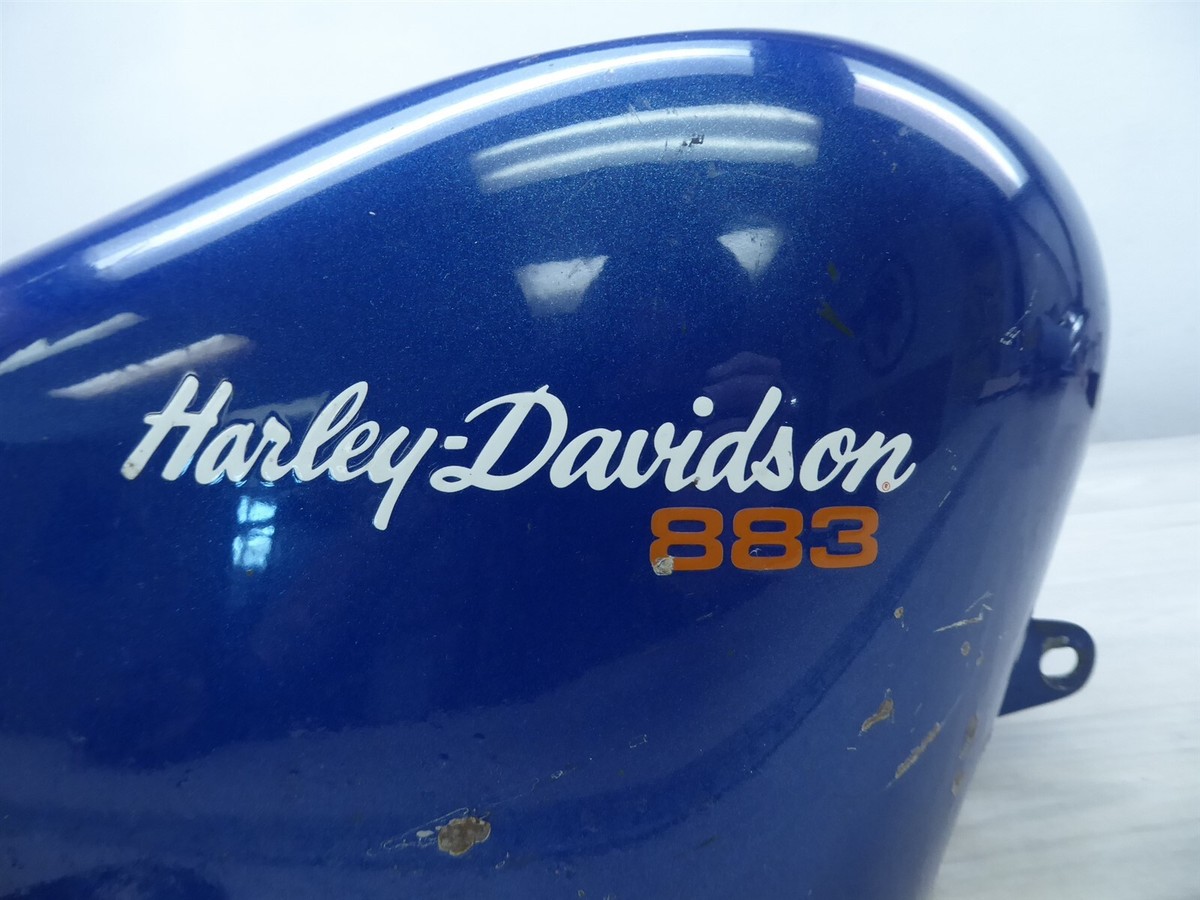 Harley-Davidson Sportster XL883 Blue Peanut Gas Fuel Petrol Tank