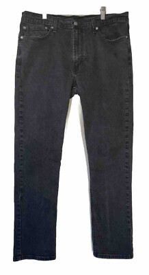 Levis 511 Black Label Mens 38x32 (36x29) Black Label Denim Jeans