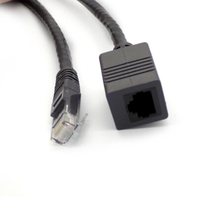 Ethernet Verlängerungskabel Cat6 Netzwerk RJ45 26AWG Verlängerungskabel Stecker auf Buchse