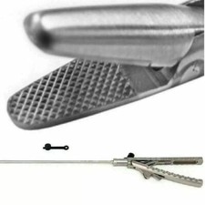 Laparoscopy 5 mm Ndl Holder Driver V-Type Straight Jaw Tip ADDLER ISO CERT. MFGK