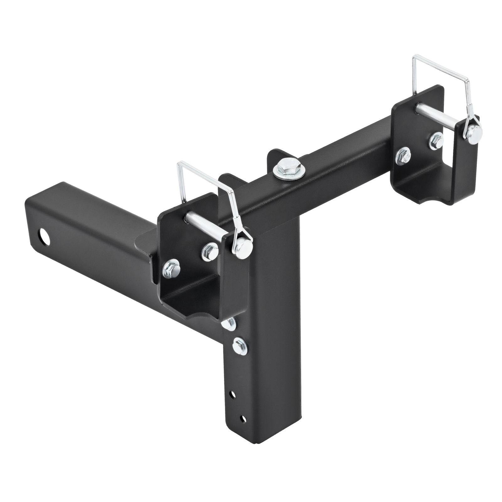 Trash Can Hauler Wheeled Garbage Can Towing Trailer Hitch Trash Transporter