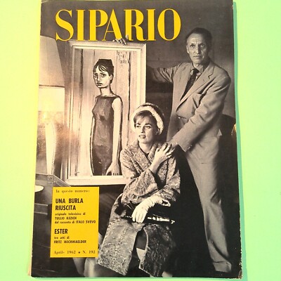 SIPARIO MAGAZIN THEATER KINO APRIL 1962 N 192