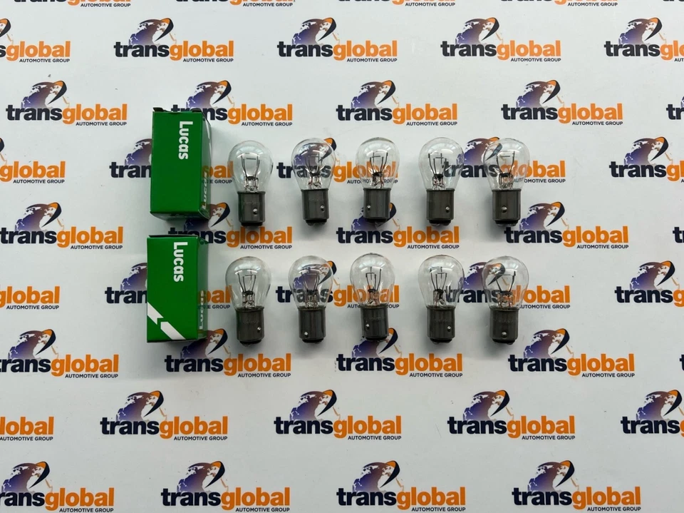 Land Rover Defender 90 110 130 12v Brake / Tail Light Bulbs X10 - Lucas - 264590