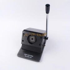 ONE Round Punch Die Cutter Graphic Badge/Button Maker photographic paper NEW