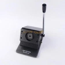 ONE Round Punch Die Cutter Graphic Badge/Button Maker photographic paper NEW