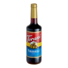 Torani Tiramisu Flavoring Syrup 750 mL Glass Bottle 880362764