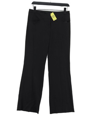 Vintage Express Damen Anzughose W 30 in schwarz Polyester
