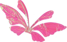 Fairy Wings Tail Opal Pink - Fun World