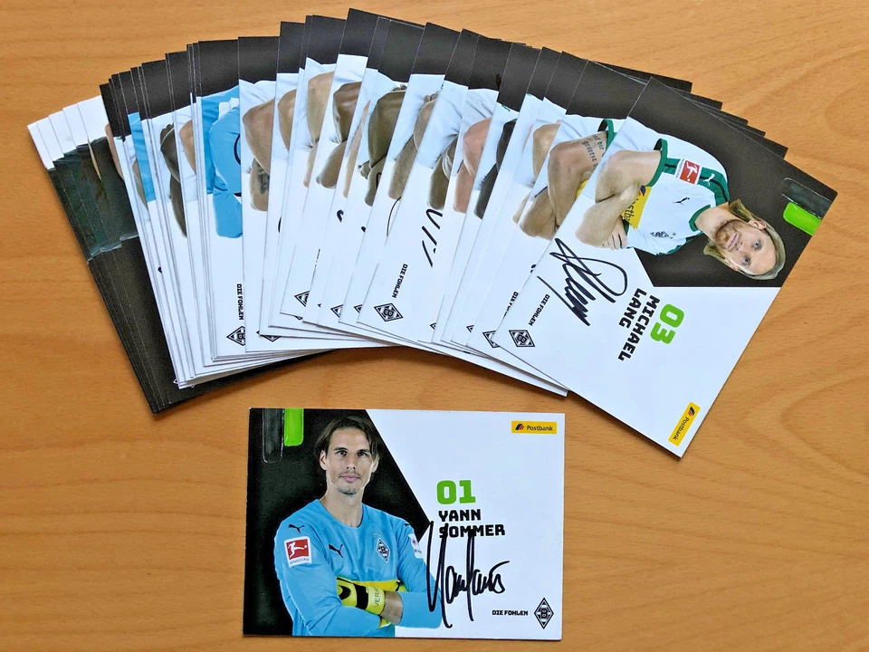 Borussia Mönchengladbach Autogrammkarte 2018-19 original signiert 1 AK aussuchen