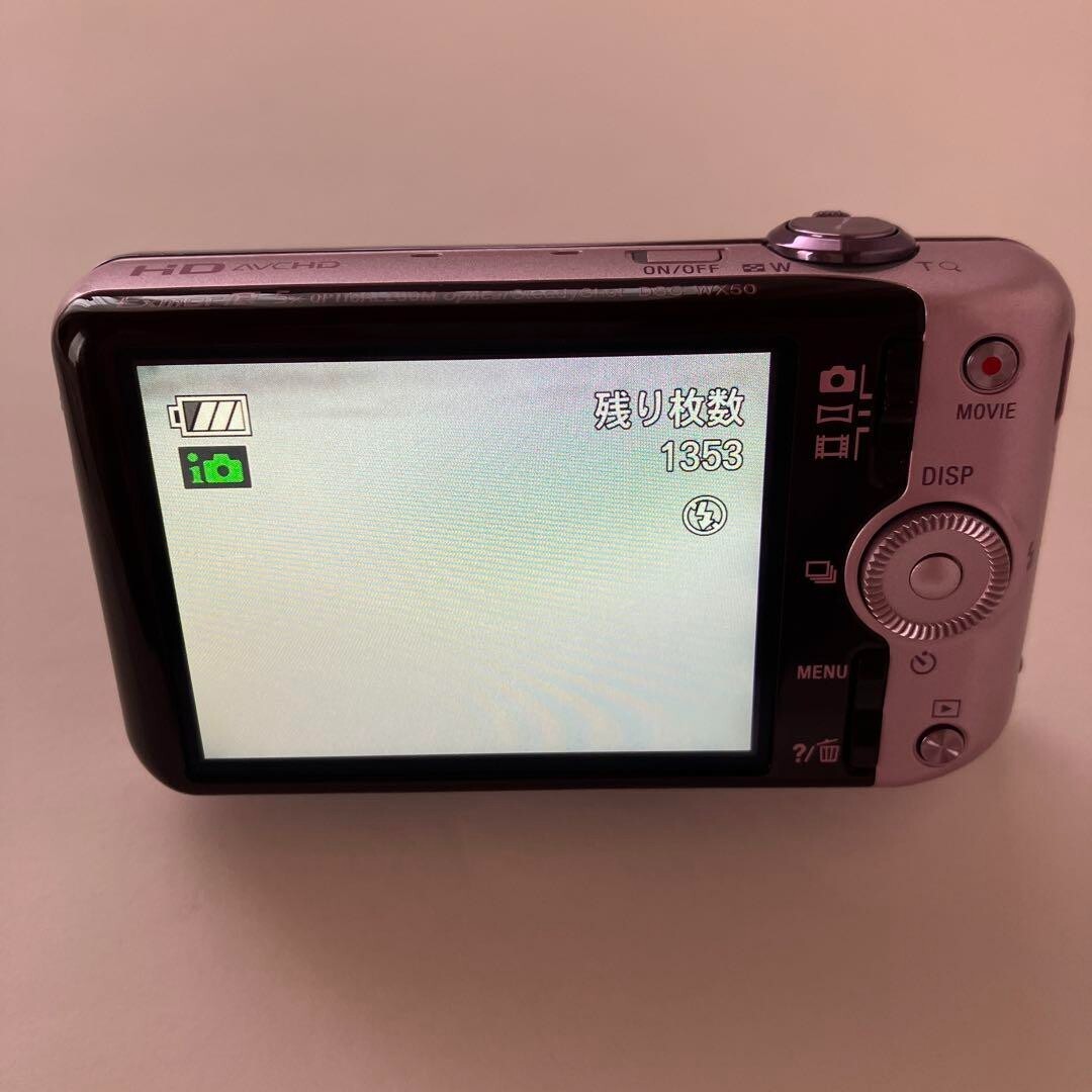 Top Mint] SONY Cyber-shot DSC-WX50 Pink 16.2MP Digital
