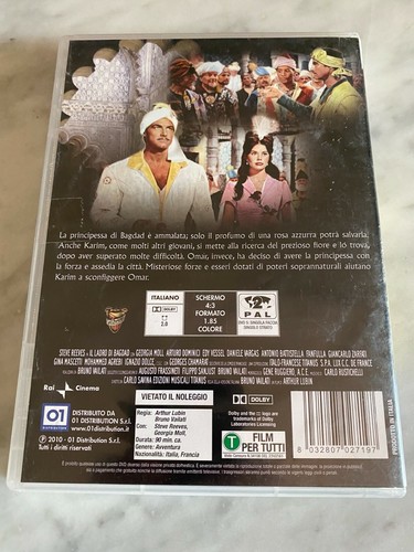 DVD “IL LADRO DI BAGDAD" STEVE REEVES EDIZIONE VENDITA TITANUS 01 ITALIA - Foto 2 di 2
