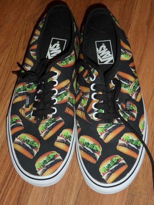 vans hamburger shoes