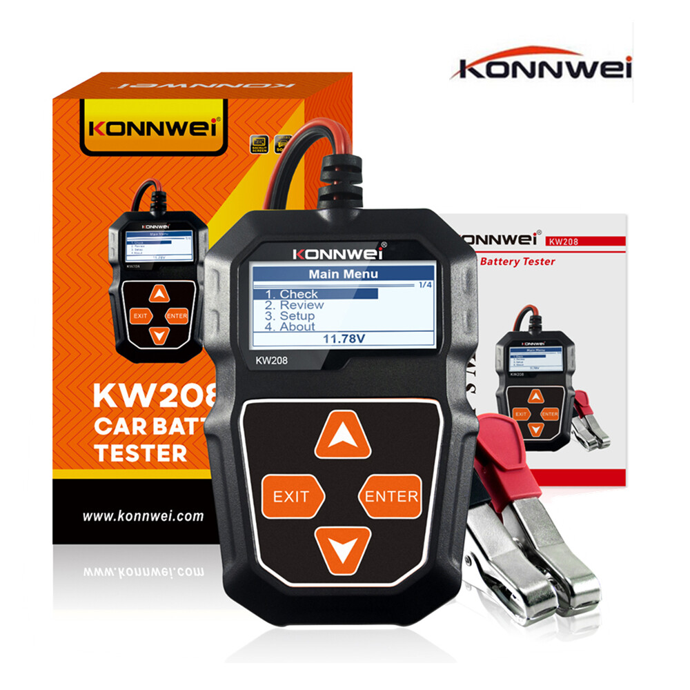 12V Car Battery Load Tester Professional Automotive Alternator Fault