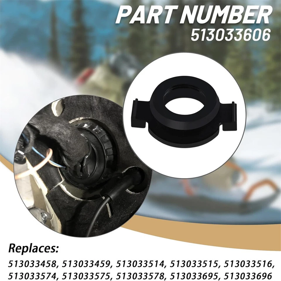 For Ski-Doo Fuel Tank Reservoir Sending Unit Float Sender Grommet Seal 513033606 - Image 3 of 4