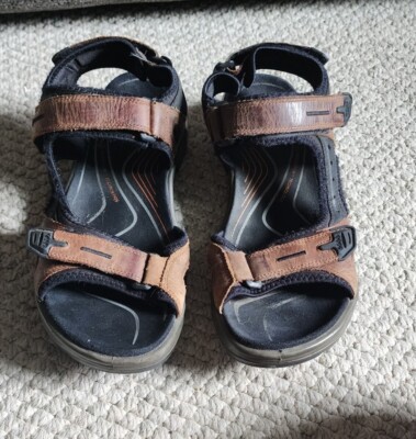 Ecco Yucatan Receptor Brown Leather Sandals Hiking Men\'s Size US 9.5 s-l400.jpg main image 3