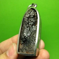 PERFECT GENUINE Mineral Rainbow Leklai Pendant Magic Wealth Thai Buddha Amulets