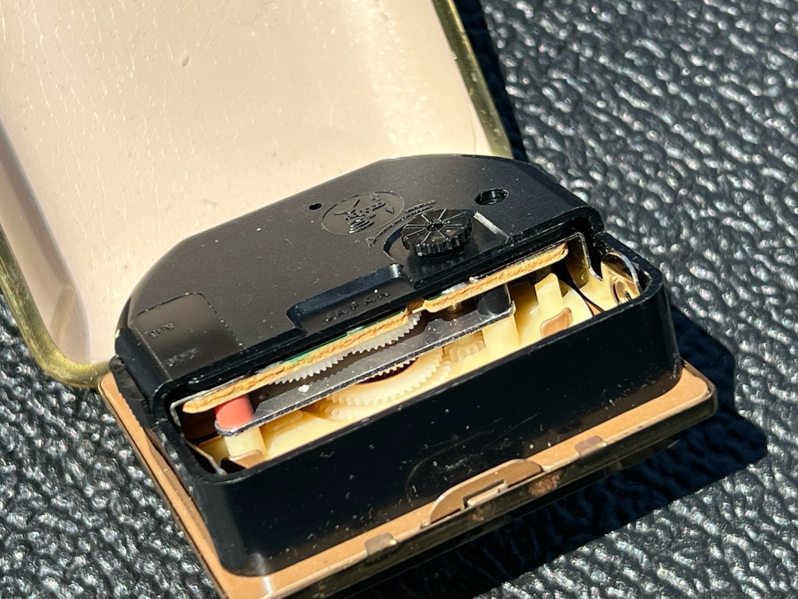 Vintage Spartus JWCII Foldable Travel Alarm Clock Battery 🔋 Luminescent