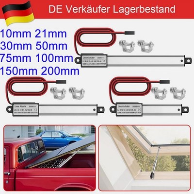 12V Micro Mini Linearmotor 6.4N 32N 188N Linearantrieb Elektrischer 10~200MM